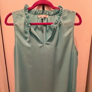 Rose+Olive sleeveless blouse